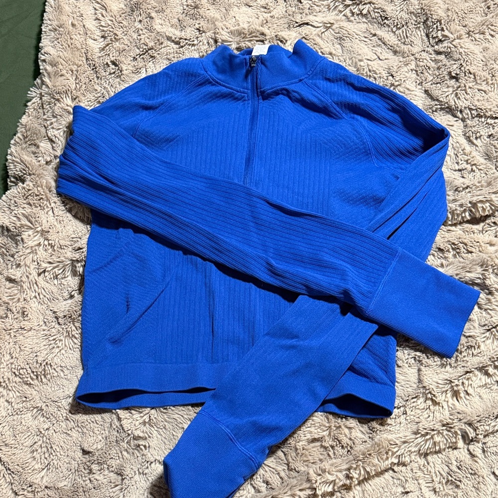 Women's Blue zip up